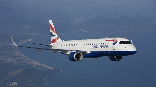 British Airways Embraer 190